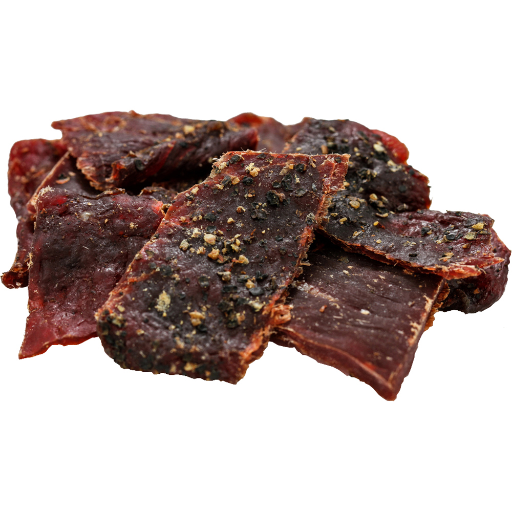 Buffalo Bills 2.6oz Western Cut Black Pepper Beef Jerky – Six 2.6oz Packs