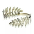 thumbnail image 5 of K-KED Metal Greek Roman Laurel Leaf Bracelet Armband Upper Arm Cuff Armlet P5APUKP :yq-RoseGold, 5 of 6