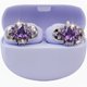 thumbnail image 1 of Accesorios con clip para auriculares BEVCEFCC para Bose Ultra, óvalo morado, 1 of 7