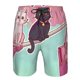 thumbnail image 3 of Balery Cats On Broomstick Traje de Baño Estilo Hawaiano para Hombre, Shorts de Secado Rápido con Bolsillos-X-Large, 3 of 6
