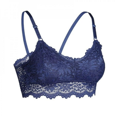 

[Big Clear!]Lace-Wrapped Chest Top Gathered Elegant Back Bra Charming Gathered Ladies Bra
