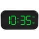 Horloge Tactile Numérique Portable, Élégante Horloge de Chevet, Horloge Numérique à LED, avec Écran Miroir à LED Durable pour Chambre à Coucher Salon Vert – image 2 sur 8