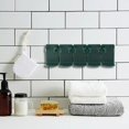 thumbnail image 6 of Kitchen Seasoning Bottle Storage Rack, Bathroom Storage Rack, Easy to Install, Multiuse PP Durable Wall Mount Spice Shelf for Kitchen Cabinet green, 6 of 8