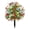 Pink1, variant on Artificial Topiary Bushes for Outdoors with Spike,21" Boxwood Ball Shrubs UV Resistant for Indoor Outdoor Fall Thanksgiving Halloween Decor (Cedar Topiary Ball Trees)