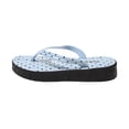 thumbnail image 2 of Xdegoge Flip Flops for Women Open Toe Flatform Thong Sandals Retro Polka Dot Print Thick Sole Slip On Casual Beach Vacation Daily Shoes, 2 of 9