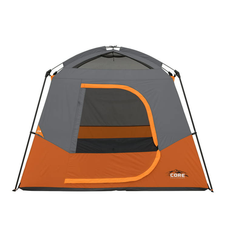 Core Equipment 4 Person Straight Wall Cabin Tent 