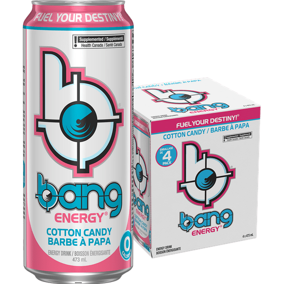 Bang Energy Barbe à Papa Bang Energy Barbe à Papa 4x473ml