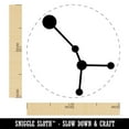 thumbnail image 2 of Cancer Zodiac Star Constellations Self-Inking Rubber Stamp Ink Stamper - Yellow Ink - Medium 1 Inch, 2 of 7