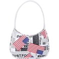 thumbnail image 1 of Women Cow Print Shoulder Bag Clutch Purse Underarm Handbag Satchel Zipper Tote Bag Small Purse, 1 of 1