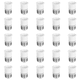 thumbnail image 1 of Convertidor E27 a B22 Adaptador de luz Portalámparas Piezas de iluminación (blanco), 1 of 2