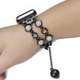 thumbnail image 4 of Apple Watch Band 38-40 mm / 42-44 mm Serie 5/4/3/ 2/1, pulsera ajustable hecha a mano Night Luminous Pearl IWatch pulsera con colgante esencial para mujeres/niñas Xemadio 2033276-4, 4 of 9