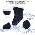 thumbnail image 6 of PUMIER Women's Winter Super Soft Warm Cozy Fleece Lined Fuzzy Slipper Socks with Grippers, 6 of 6
