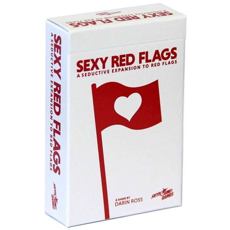 Sexy Slang Party Game - Red Flags Sexy Card Game Expansion Deck