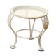 thumbnail image 2 of Estante de hierro para macetas, soporte para plantas, 5,3 x 5,3 pulgadas, estante de almacenamiento multiusos para macetas. Blanco, 2 of 9