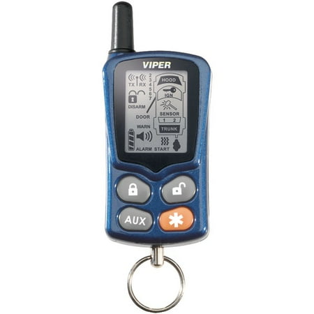 Viper 7701v Blue 4-Button, 2-way Remote