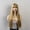 Gold, variant on Medium Long Air Bangs Full Hair Wigs for Women - Natural Look Hairpiece for Everyday Wear