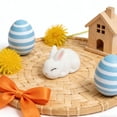 thumbnail image 5 of 1PC Mini Flocked Easter Bunny Decorations, Cute Mini Easter Bunny Figures, Miniature Rabbit for Landscape Ornaments, Party Favors Gifts Home Office Table Decor, 5 of 8