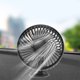 thumbnail image 4 of Mini ventilador eléctrico portátil para coche, con carga USB, silencioso, giratorio y ajustable, para verano (negro), 4 of 5