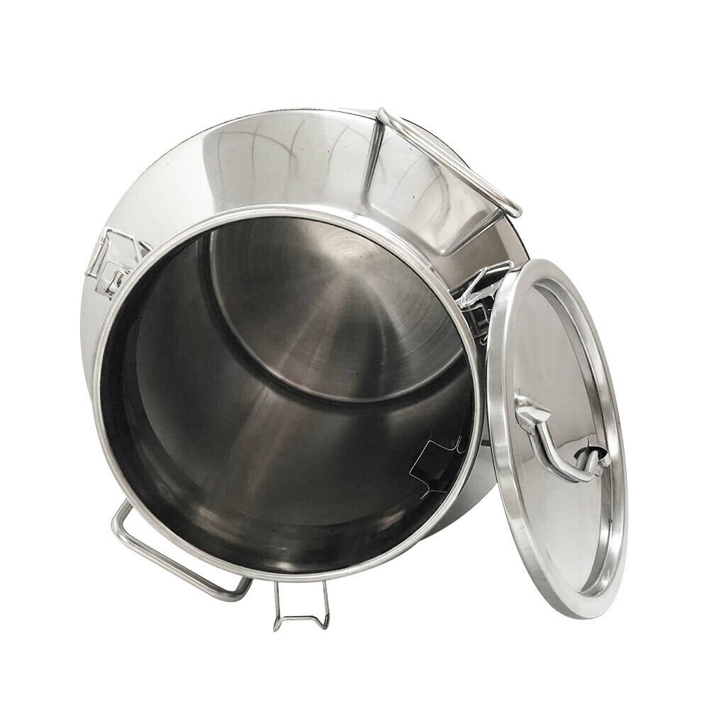 60L Stainless Steel Milk Can Barrel Wine Beer Whiskey Storage Tank
