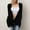 Black, variant on Womens Fall Oversized Cardigan Sweaters Long Sleeve Open Front Lightweight Winter Fuzzy Fleece Jacket New Pinky XL