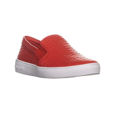 Womens MICHAEL Michael Kors Colby Slip-On Fashion Snaekers, Dark Sangria