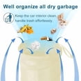 thumbnail image 7 of Car Trash Can, 2 Packs Mini Collapsible Car Trash Bin for Front Back Seat, Pop up Car Garbage Can, Portable Car Trash Bag Hanging for Vehicle SUV Rv Truck Accessories Interior, Beige, 7 of 7