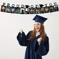 thumbnail image 3 of Graduation Ornaments Class Of 2026 Decorations Black Flash Graduation Photo Banner Kindergarten To Graduation Photo Display Banner Suitable For Grade Photos Party Decoration, 3 of 4