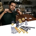thumbnail image 3 of Guitar Bass Neck Joint Bushings Golden 4Pack, 3 of 7