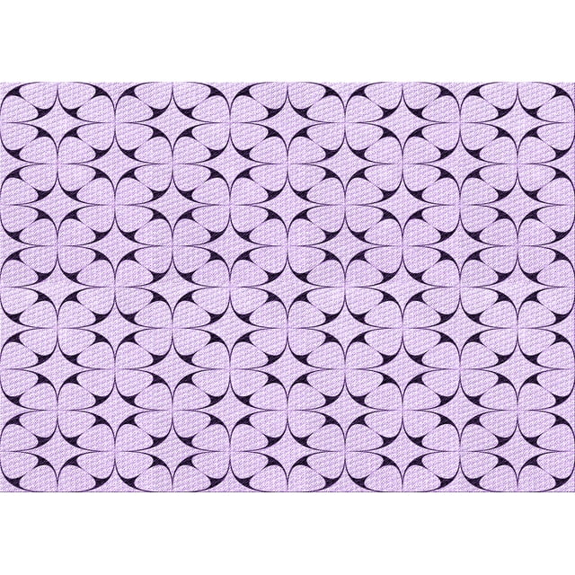 Ahgly Tapis Rectangulaire Lavable en Machine Intérieur Transitionnel Lilas Violet Riche, 7 Pieds x 9 Pieds