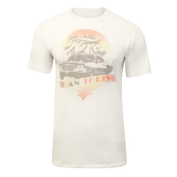Ford - Camiseta Gran Torino de Algodón para Hombre (Natural)