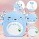 thumbnail image 3 of Almohada de felpa TITQWOP Axolotl azul Happy Birthday 35 cm, 3 of 7