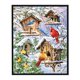 thumbnail image 1 of Juego de bordado completo de loro de nieve de 11 quilates, impresión de punto de cruz, regalo de costura, regalo DIY Likrtyny decoración de arte, 1 of 9