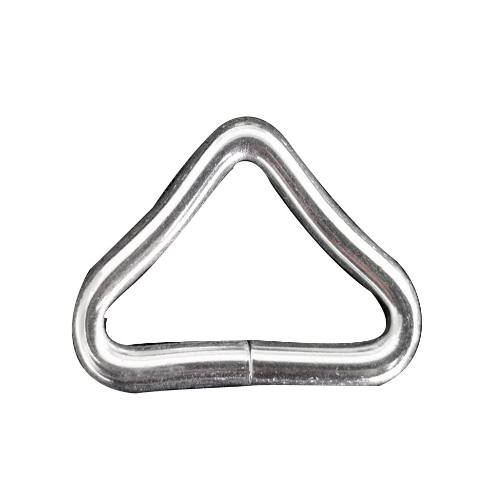 Famure Triangle Buckle-10 Pcs Per Set Trampoline Jumping Bed Bungee Mesh Cloth Mattress Iron Buckle Triangle Ring