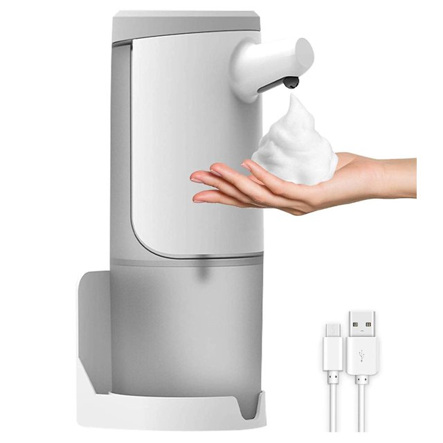 Dispensador automático de jabón, dispensador de jabón en espuma sin contacto Feliz Sencillez