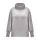 thumbnail image 4 of Gibobby SuéTer Para Mujer Taps Long Sweater Pullover Loose Women Manga Button Tejido Sudor de cuello de tortuga(Gris,XG), 4 of 5