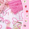 thumbnail image 2 of Fabulas Pink Pipe Cleaners for Crafts, Solid Color Pipe Cleaners Craft Supplies for DIY Arts, Mother's Day Gift for Women, 350Pcs, 2 of 7