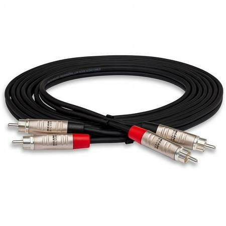UPC: 0728736051096 | HOSA Pro Stereo Interconnect Cable  Dual REAN RCA to Same – 10 ft.