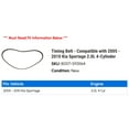 thumbnail image 2 of Timing Belt - Compatible with 2005 - 2010 Kia Sportage 2.0L 4-Cylinder 2006 2007 2008 2009, 2 of 2