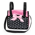 thumbnail image 5 of Bayer Design Dolls: Pram Xeo: Hearts Black & Pink - Matching Handbag, Adjustable Handle, For Dolls Up To 20", Ages 3+, 5 of 7