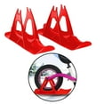 thumbnail image 1 of Bicicleta de equilibrio perfecl accesorio de esquí de nieve rojo, 1 of 8