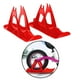 thumbnail image 1 of Balance Bike de nieve de accesorio de fondo plano - rojo DYNWAVEMX Bicicleta de equilibrio para esquí de nieve para niños, 1 of 8