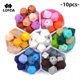 thumbnail image 4 of LOFCA 10 cuentas hexagonales de silicona de 14 mm/17 mm para hacer joyas, collares, cadenas para chupetes, accesorios de joyería populares, 4 of 5