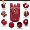 thumbnail image 3 of Mochila de Senderismo SKYSPER 15L Resistente al Agua para Mujeres y Hombres, 3 of 7