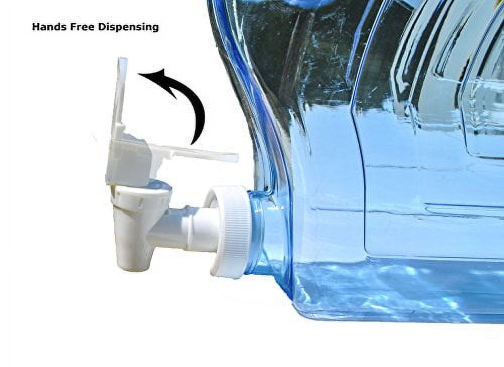 Arrow Oasis Drink Dispenser for Fridge, 2.5 Gallon - Plastic Beverage  Dispenser with Spigot for Easy Dispensing - BPA Free Clear Plastic -  Convenient