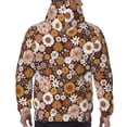 thumbnail image 7 of Lsque Sunflowers Pattern Casual Men's Hoodie,Hooded Sweatshirt with Kangaroo Pocket,Pullover Hoodie-3X-Large, 7 of 7
