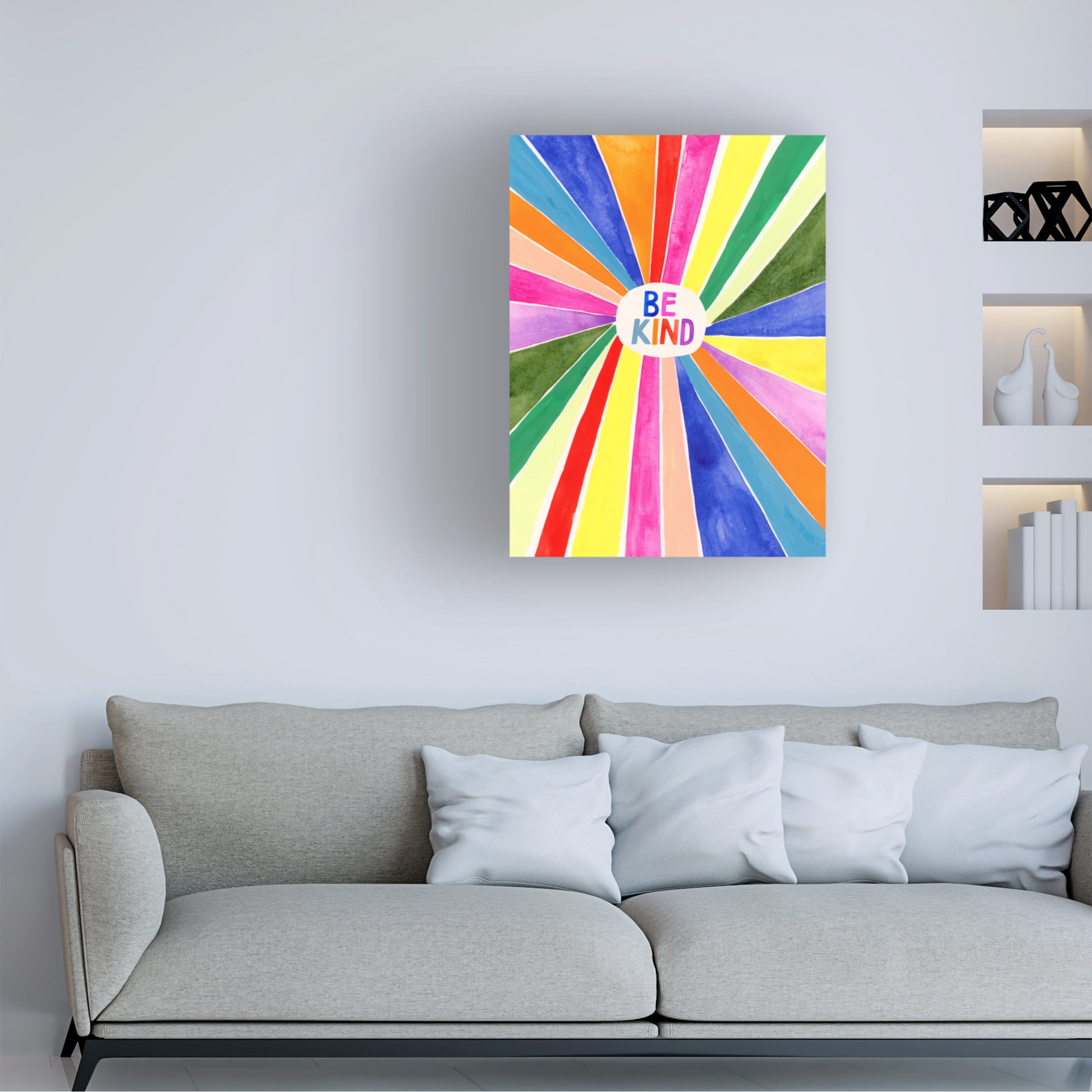 Victoria Barnes 'Love Loudly III' Canvas Art