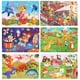 thumbnail image 1 of 6 juegos de 30 piezas de rompecabezas de madera para niños, animales, dinosaurios, rompecabezas de dibujos animados, juguetes educativos de aprendizaje preescolar, regalo para niños y niñas, 1 of 8