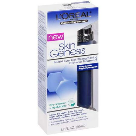 Skin Genesis: Skin Perfecting Complex w/Vitamin CP & Hyaluronic Night Lotion, 1.7 Fl Oz