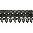 thumbnail image 2 of 3" White Black Ivory Gray Gold 19 Colors Floral Venice Lace Trim Guipure By Yard, 2 of 5