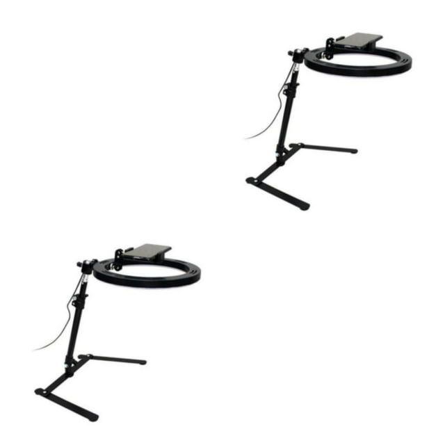 maskred Extendable Holder Adjustable Photo Copy Stand For All Imaging Needs Wide Application Metal black 2Set